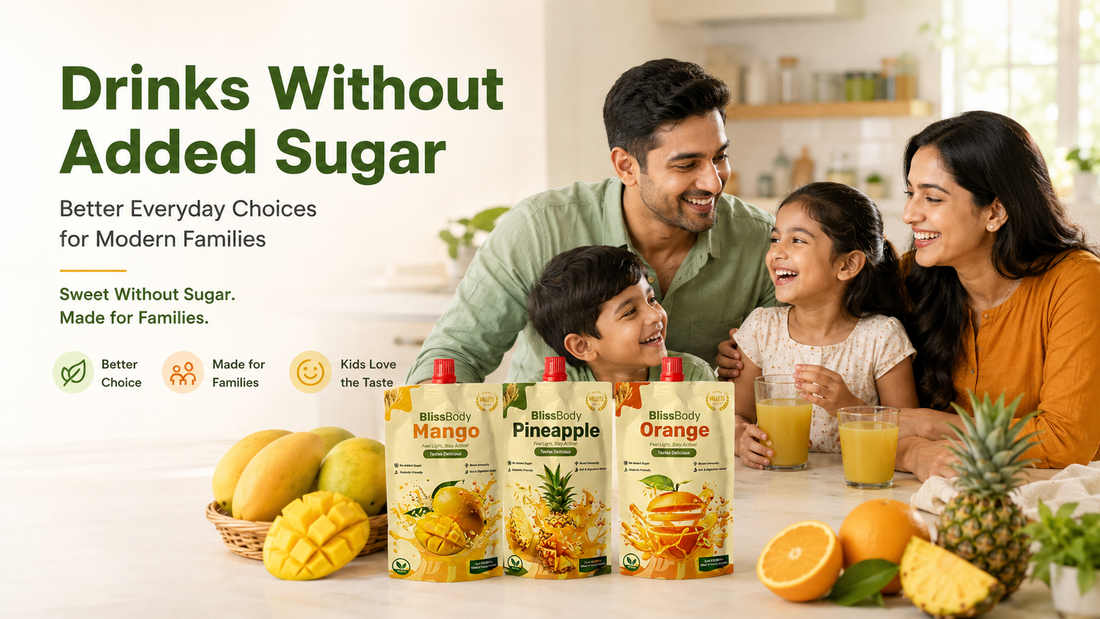 Drinks Without Added Sugar: Better Everyday Choices for Modern Families