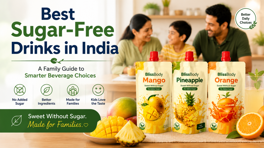 Best Sugar-Free Drinks in India: What Families Should Look For
