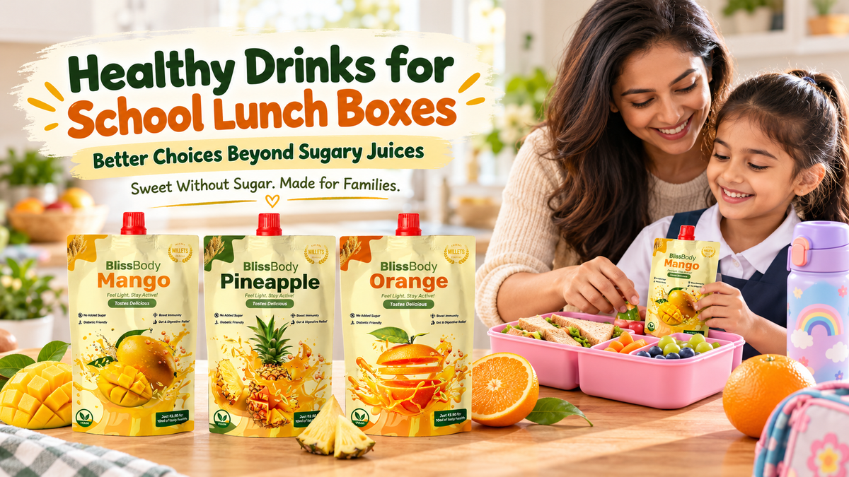 Healthy Drinks for School Lunch Boxes: Better Choices Beyond Sugary Juices
