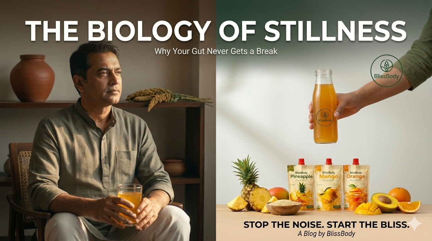 The Biology of Stillness: Why Your Gut Never Gets a Break