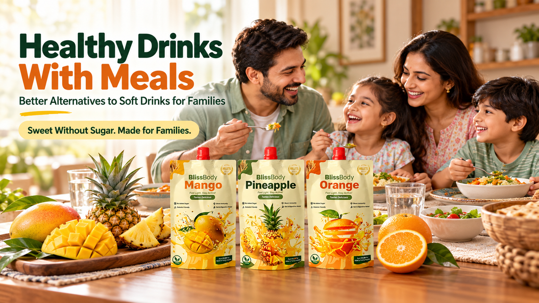 Healthy Drinks With Meals: Better Alternatives to Soft Drinks for Families