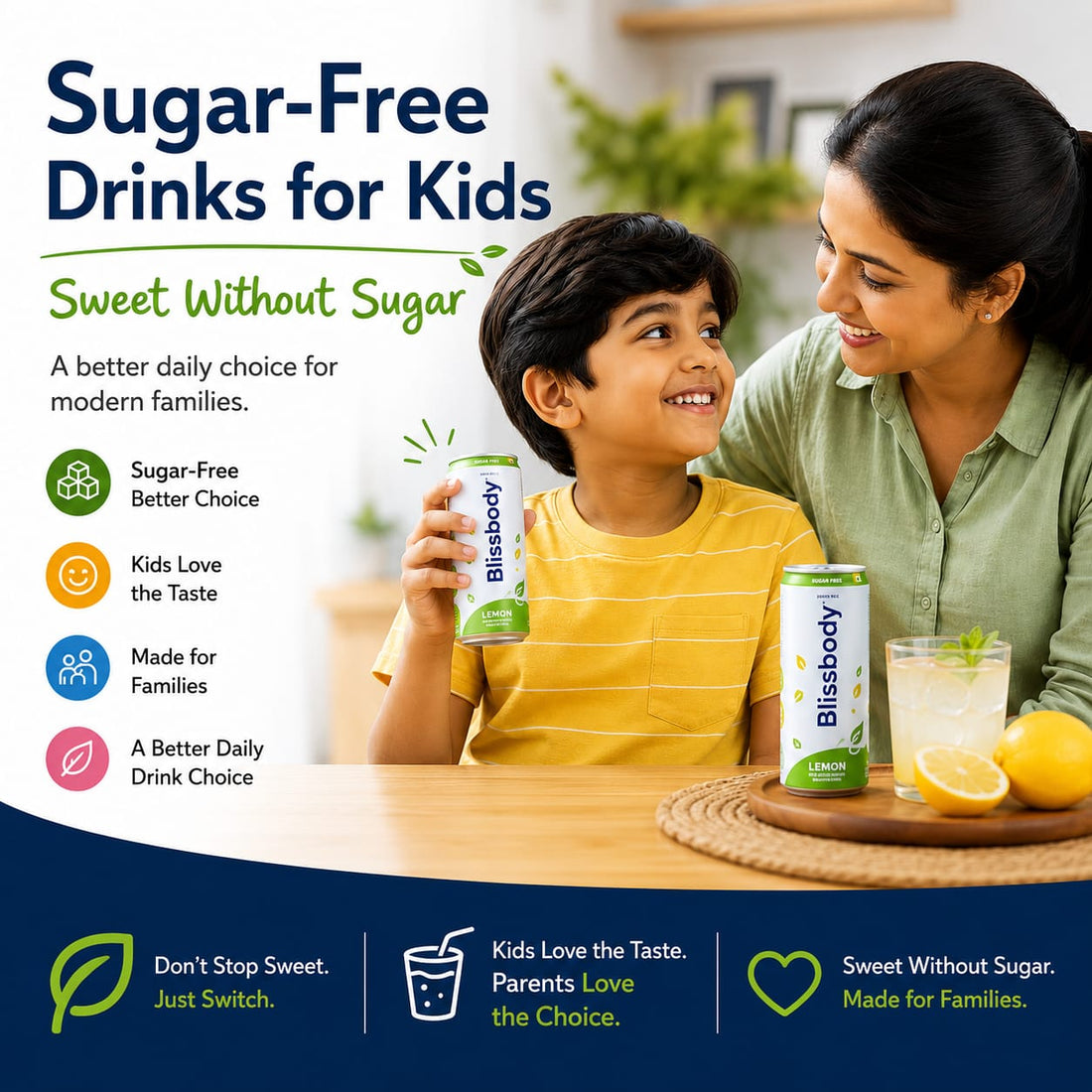 Sugar free drink for kids