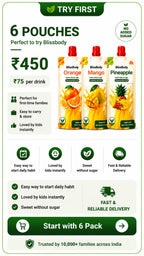 Blissbody Sugar-Free Daily Drink – Mixed Fruit Pack (6 × 200ml)